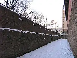 Fragment of the Low wall in front of the arsenal