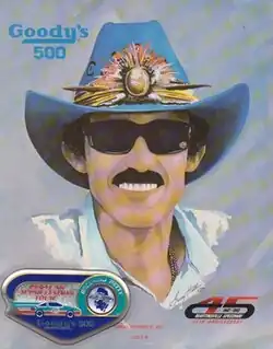 The 1992 Goody's 500 program cover, featuring Richard Petty.