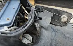 Fuel at the left, Spark Plug at the right