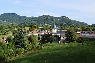 A general view of Antichan-de-Frontignes