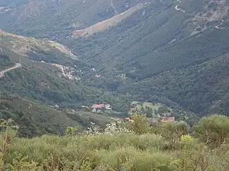 View of Astet from the Col de la Chavade (1266m)