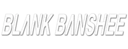 The logo used at the top of Blank Banshee's album covers