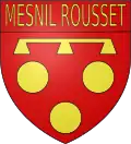 Coat of arms of Mesnil-Rousset
