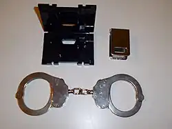 CTS Thompson "Blue Box" handcuff cover
