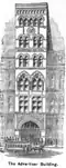 The Boston Advertiser Building cir. 1886