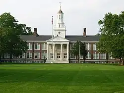 Bunce Hall, built in 1923, is the school's original academic building