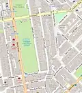 Modern area map