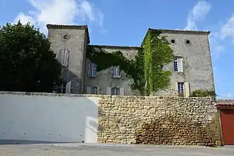 The chateau in Molleville