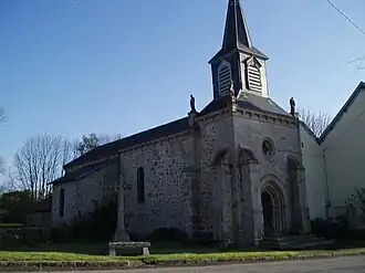 The church in Chavanat