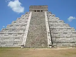 North side of the Temple of Kukulcán