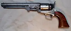 Early Colt Navy Mod 1851, Second Model squareback trigger guard