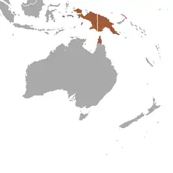 Map of range