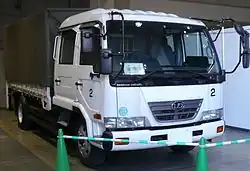 UD Condor LK Double Cab with cargo dropside (2002 facelift)