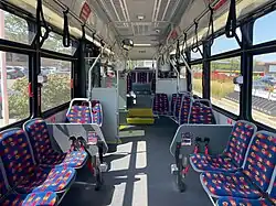2022 Nova Bus LFSe+ #7157 interior