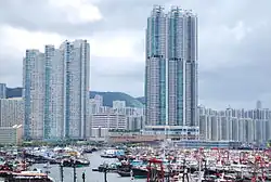 Grand Promenade (Right) from Hong Kong Museum of Coastal Defence