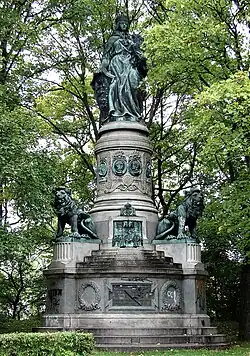 Denmark Monument, Østre Anlæg, Copenhagen (1897)