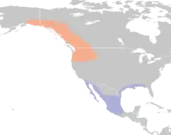 Map of range