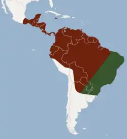 Map of range