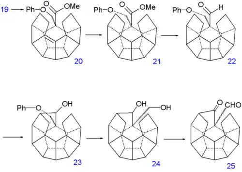 Dodecahedrane synthesis part V
