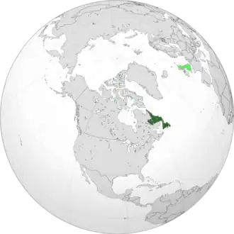 Map of the Dominion of Newfoundland