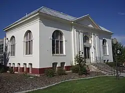 Uinta County Library, Evanston, Wyoming, completed in 1906.