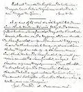 Desaix' baptismal certificate.