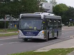Fastway bus on Fleming Way