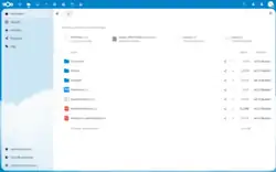 Nextcloud (Browser view)