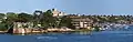 View of Five Dock, looking south across Parramatta River