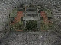 A soldiers' kitchen in Fort Lennox. Located in the casemate behind the barracks.