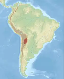 Map of range