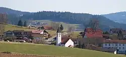 General view of Geiersthal from north-west