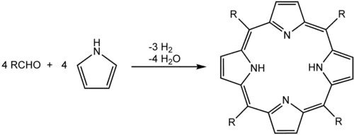 Porphyrin synthesis