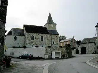 The church in Ham-sur-Meuse