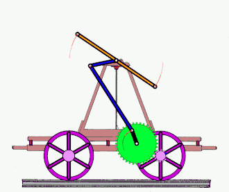Animation of a handcar, based on a patent by George S. Sheffield[17]