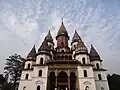 Main Idol of Goddess Hangseshwari inside the temple Hangseshwari Temple Ground Hangseshwari Temple