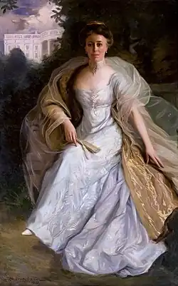 Portrait of Helen Taft by Bror Kronstrand, 1910
