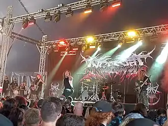 Ingested performing live at Download Festival 2025