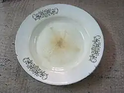 Vitreous enamel on metal