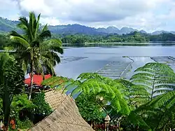 Lake Sebu, as seen from Punta Isla