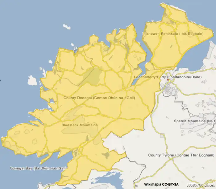 Glebe Gallery is located in County Donegal