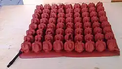 Low profile segmented air cushion