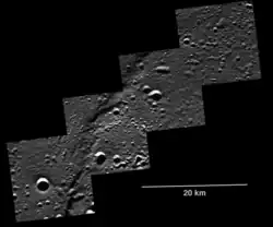 A close snapshot of Ridges near the South Pole