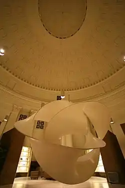 Untitled (1968), suspended inside the Great Dome at MIT[12]