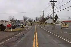 Main Road in Sweet Valley in 2015