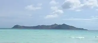 Manamoc island is located in the northwestern part of the Cuyo archipelago.