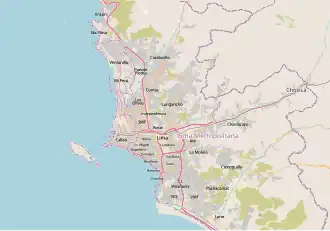 First siege of Callao is located in Lima