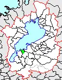Location of Chūzu in Shiga Prefecture