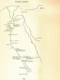 Map from Petrie, The Making of Egypt[7]
