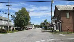 Looking east on Main Street (US Highway 50) in Marathon